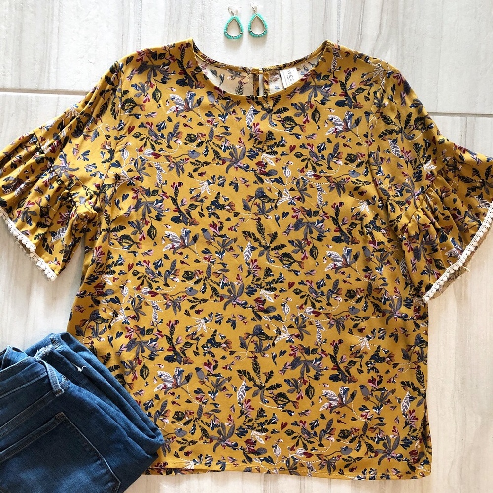Mustard Blouse